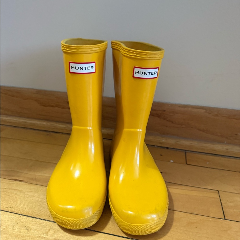 Hunter Classic Yellow Boots